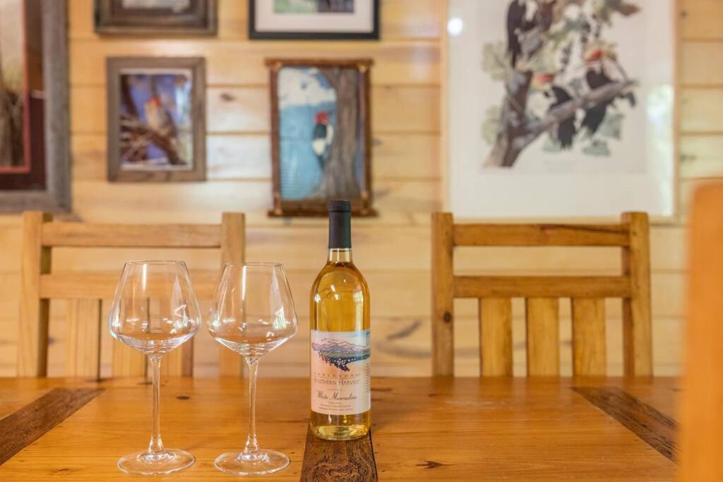 Pet Friendly Luxury Cabin Near Helen With Fire Pit 클리블랜드 외부 사진