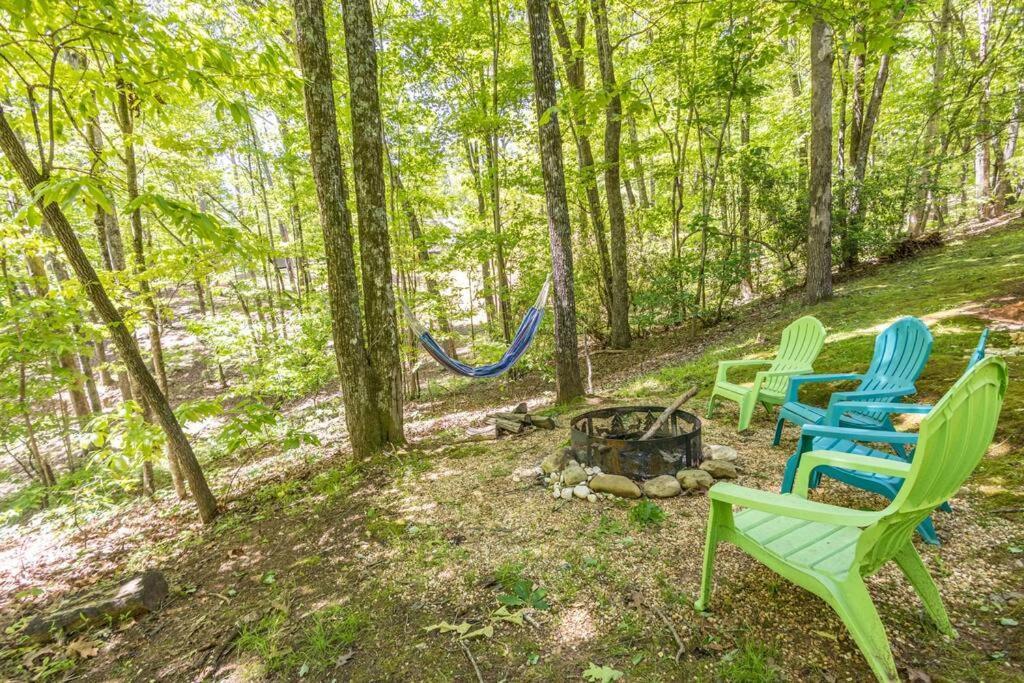 Pet Friendly Luxury Cabin Near Helen With Fire Pit 클리블랜드 외부 사진