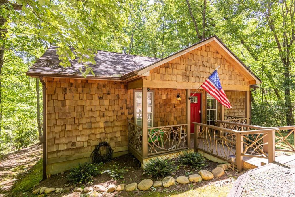 Pet Friendly Luxury Cabin Near Helen With Fire Pit 클리블랜드 외부 사진