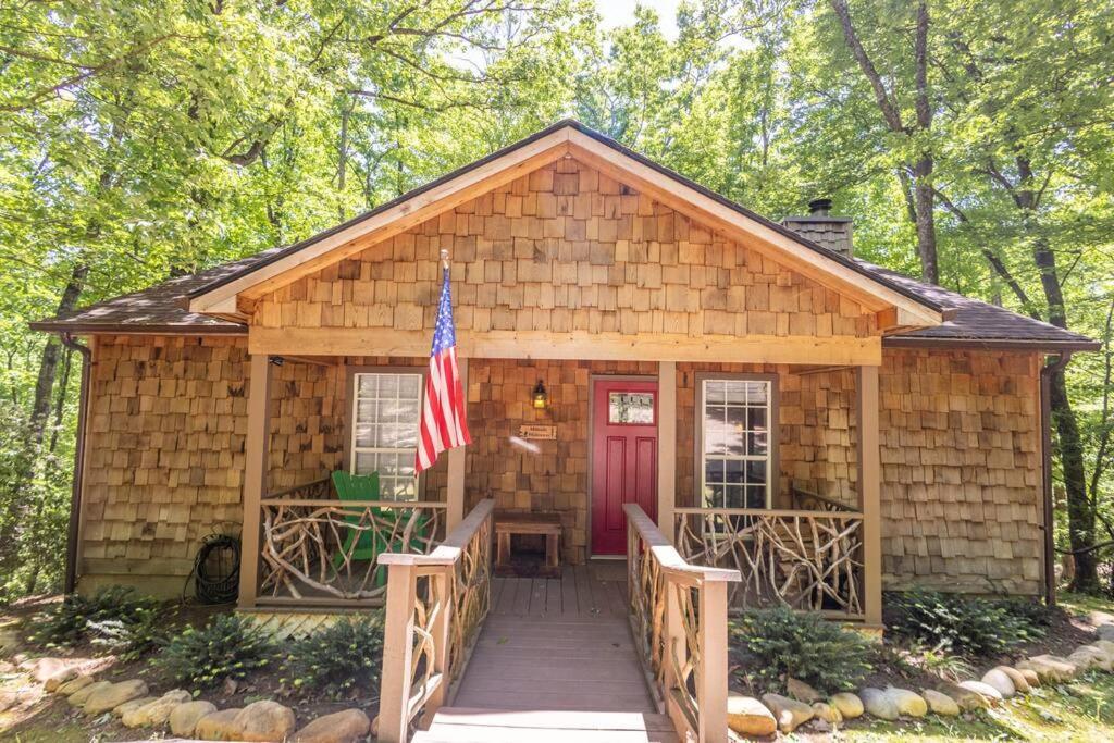 Pet Friendly Luxury Cabin Near Helen With Fire Pit 클리블랜드 외부 사진