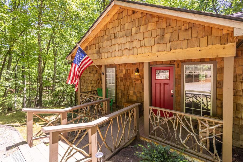 Pet Friendly Luxury Cabin Near Helen With Fire Pit 클리블랜드 외부 사진